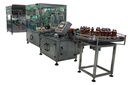 Bottle filling capping machine - jar filling and screwing labeling machine