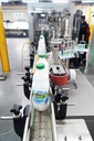 Bottle filling capping machine - jar filling and screwing labeling machine