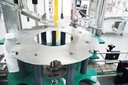 Bottle filling capping machine - jar filling and screwing labeling machine